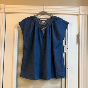 New Directions  Denim Women's Top 🆕 Size M